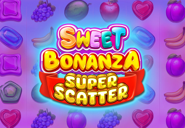 Игровой автомат Sweet Bonanza Super Scatter в ГМС Делюкс казино